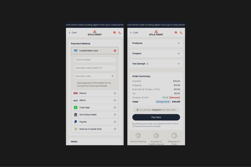 dtla checkout mobile 2